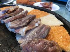 厨娘腊味煎锅巴-小厨娘淮扬菜(六合欢乐港店)