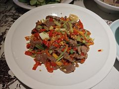 小炒黄牛肉-胖鱼头·南京菜·河景餐厅(夫子庙店)