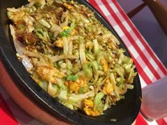 铁板包菜炒粉丝-西贝莜面村