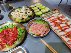 蒜香蘑菇-围炉肉舍丹东海鲜烤肉·烤活鳗(步行街店)