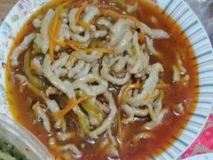 鱼香肉丝-健康小吃