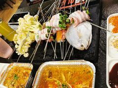 -長壹旋转烤吧 农家鸡火锅