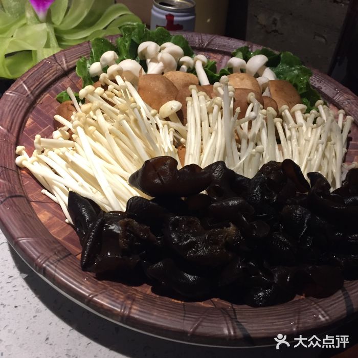 大將火鍋菌類拼盤圖片