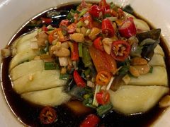 烧椒皮蛋拌茄子-日昌餐馆(亦庄店)