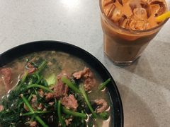 豬潤牛肉皮蛋芫茜米粉-华嫂冰室(尖沙咀店)