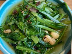 豆豉鲮鱼油麦菜-新白鹿餐厅(城西银泰城店)