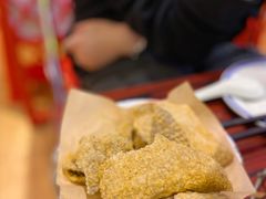 炸鱼皮-沙胆彪炭炉牛杂煲(成都玉林店)