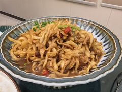 酸萝卜炒粉-君霖海鲜私房菜(春柳店)