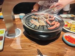 -明洞阿姨·韩式酱蟹烤肉·创意料理(三元桥店)