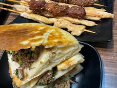 -老红桥炸灌肠牛肚锅烧烤(定福庄店)