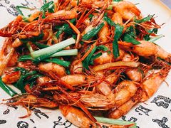 葱爆河虾-75幢私房菜馆