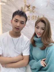 点击看大图 -3AM HAIR SALON染发烫发接发