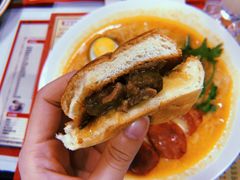 軟硬沙爹牛肉包-華人 華星冰室(氹仔 店)