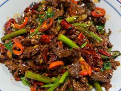 爆炒雪花吊龙牛肉-荆九爷桥头三嫩(南山田厦店)