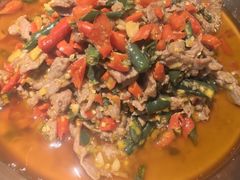 双椒嫩牛肉-川正旺江湖菜(三元桥店)