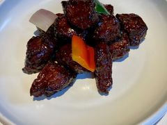 黑椒牛肉粒-玫瑰厅上海菜(兴国路店)