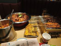 -街角等你.大连海鲜烧烤.经典铁板海鲜串(西安路店)