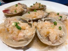 蒜蓉粉丝蒸北极贝-蚝美人·生蚝海鲜烧烤(茶花园店)