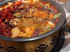 -探鱼·鲜青椒爽麻烤鱼(苏宁广场店)