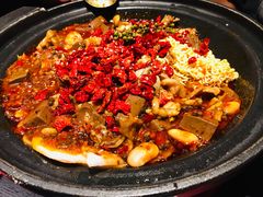 麻辣血旺牛蛙-蛙三泡椒牛蛙(万象城店)