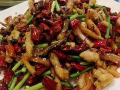 干煸鱿鱼须-裕德隆清真饭庄·天津特色菜(河东店)