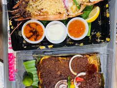 烤魔鬼鱼-东海岸人工湖美食村