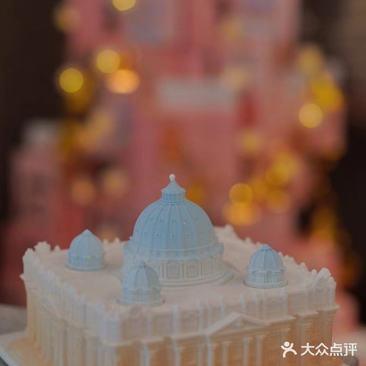 城堡蛋糕美如艺术品🏰一克甜品的浪漫