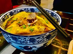 干切牛肉拉面加鸡蛋-河州春清真西北特色美食(虎踞路店)
