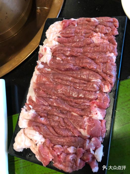 德祥南门涮肉(甜水园店)手切鲜羊肉后腿图片