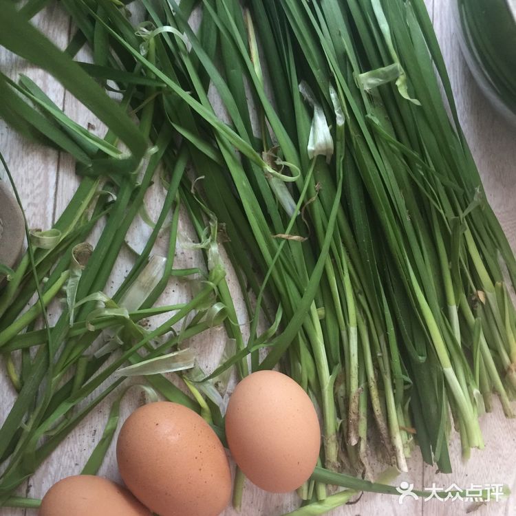 东北人最爱的主食之一韭菜鸡蛋馅饺子