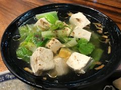 青菜豆腐汤-明潭茶老爸