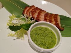 清新薄荷炭烤猪颈肉-蔡澜点心·粤菜(万菱汇店)