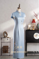 -禾米旗袍妈妈装礼服定制(嘉业国贸店)