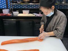 三文鱼刺身-四海一家自助餐(益田假日广场店)