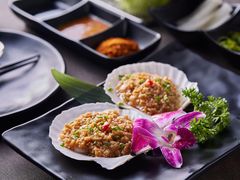 蒜蓉葱香烤扇贝-玖·炭火烤肉