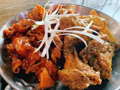韩式炸鸡-MI WU FACTORY米屋美食工厂餐厅(绿地店)