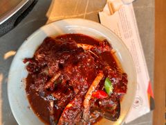 -草家酱蟹炭火烤肉店(珲春南路一店)