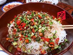 驴肉拌粉-传统菜农庄(皇姑路店)
