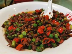 蒜苗牛肉-天下客饭店(中山路店)
