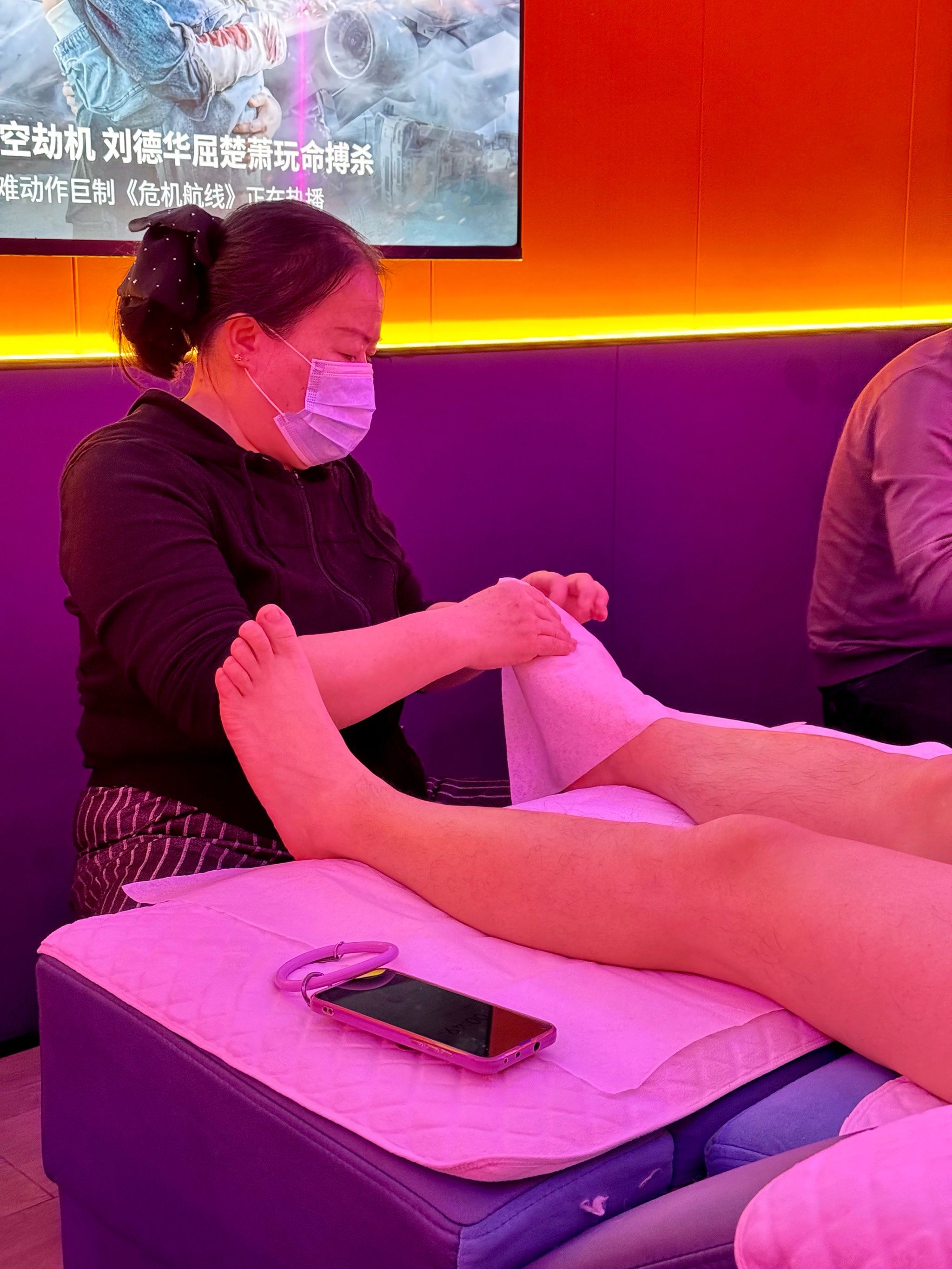 御品牛奶足浴 肩颈腰背头部按摩 水果饮料」#全民搭伙