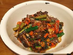 菜籽油炒土鳝鱼-老湘村·湖南土菜(天河维多利店)