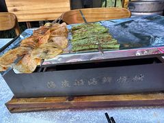 -海盗船. 龙虾烧烤. 酒馆