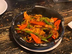 鱼香小滑鸡-我去·春饼文化主题餐厅(国定路总店)