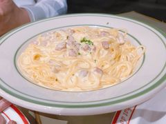 生奶油培根意大利面-玛格萝妮比萨屋(四平店)