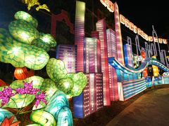 -欢乐海岸椰林沙滩-2025湾区超级灯会