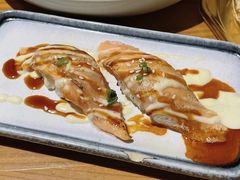 火炙三文鱼腩大腹-渔寿司·日本料理(艾尚天地店)