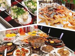 幸福梅林自助烧烤-三圣里·中餐宴请·自助烤肉·烤全羊·柴火鸡(旗舰店)