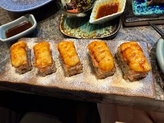 焦糖三文鱼寿司-炙柒Sekinana·精致日料(合生汇店)