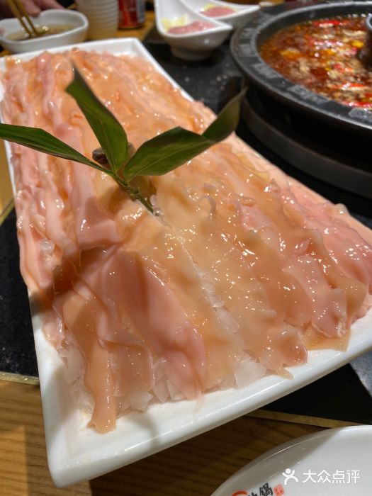 晓秧锅鲜货火锅(水韵滨江店)精品生抠鸭肠图片
