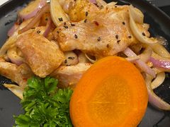 -山野的朋友露营炭火烤肉